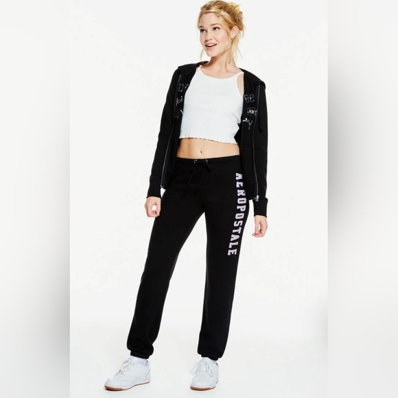 Aeropostale NWT NYC USA Full-Zip Hoodie Women's Size Large. - Picture 2 of 10